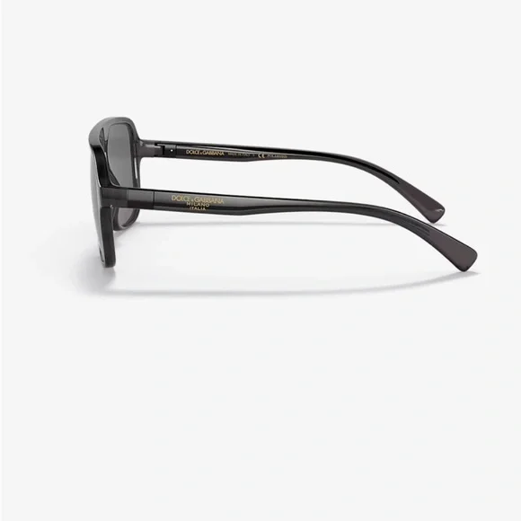 NWOT✨DOLCE&GABBANA✨ Black square polarized sunglasses w/dark grey lenses DG6134 - Picture 3 of 6